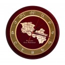 Настенные часы «Карта Армении» 