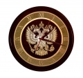 Настенные часы с российской символикой
